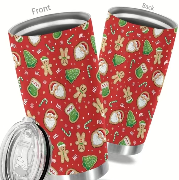 20 oz. Gingerbread man insulated cup. SEE ALL PICS 4 MORE ITEMS S… - Picture 2 of 16